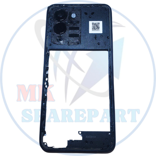 tutup mesin infinix note 12 original copotan - bezzel - tulang tengah - ori cabutan bawaan