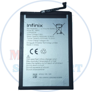 baterai hp infinix smart 5 -BL-49FX - Smart 6 plus - hot 8 - hot 9 - hot 9 pro - note 7 lite - smart 6 - smart 6 hd - asli original copotan cabutan